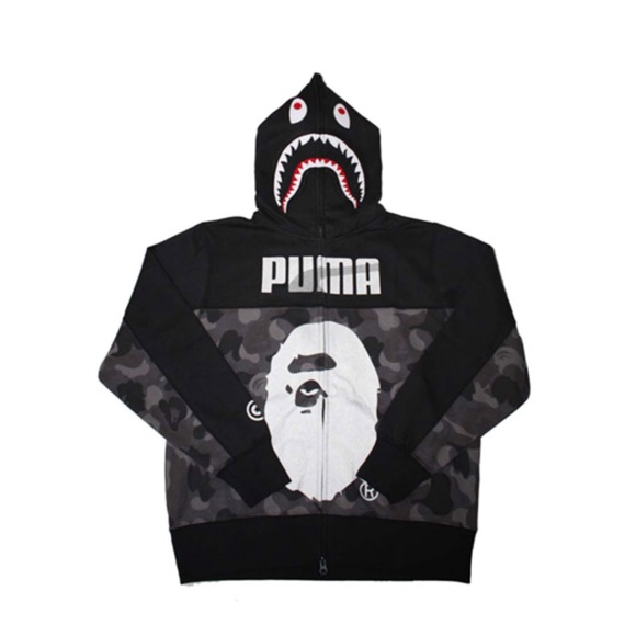 Bape Sweaters | X Puma Zip Up Shark 